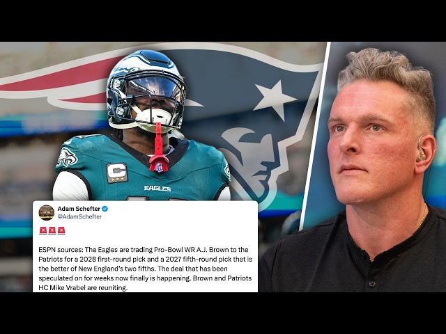AJ Brown Officially Traded To The Patriots After Months Of Speculation...