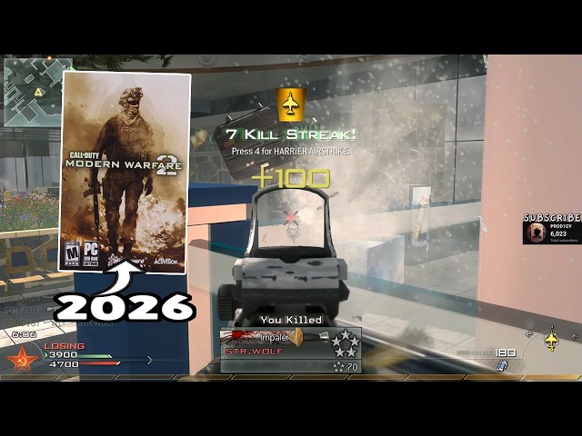 MW2 In 2026 Is EASY: INSANE "M4A1 RED DOT" NUKE On TERMINAL TDM !