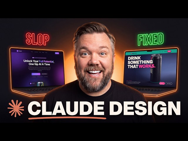 How to Fix AI Slop with CLAUDE DESIGN