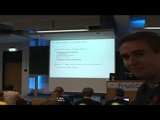 Florian Sowade: PHP Extension Development with C++