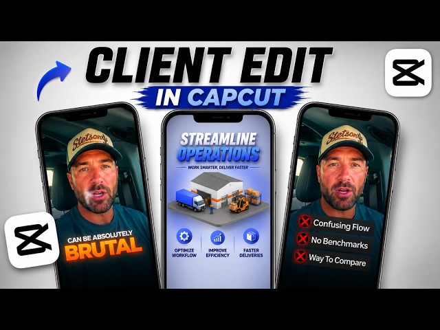 Simple Client Edits | Full Capcut Tutorial