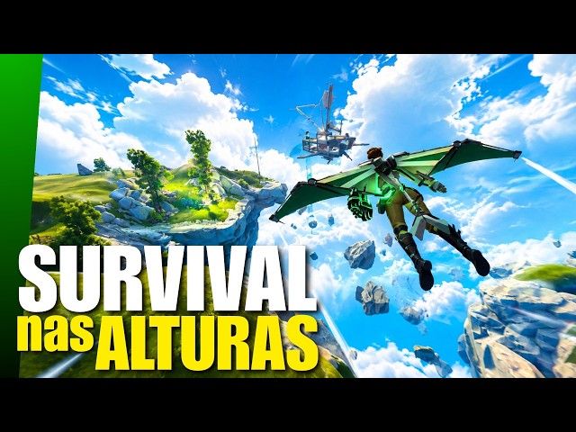 VOANDO PELO CÉUS NESTE SURVIVAL NO ESTILO DE ENSHROUDED, ALOFT E... | VALE A PENA? -  Lost Skies