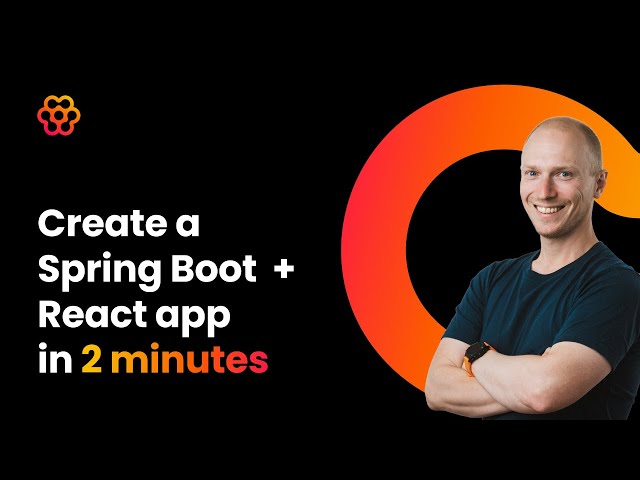 How to create a new React and Spring Boot project in 2 min with Spring Initializr and Hilla
