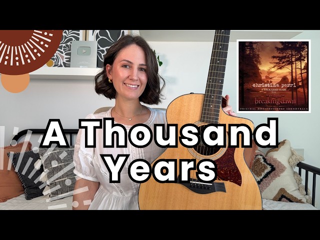 A Thousand Years - Guitar Lesson Christina Perri Guitar Tutorial [plus FULL Play Along