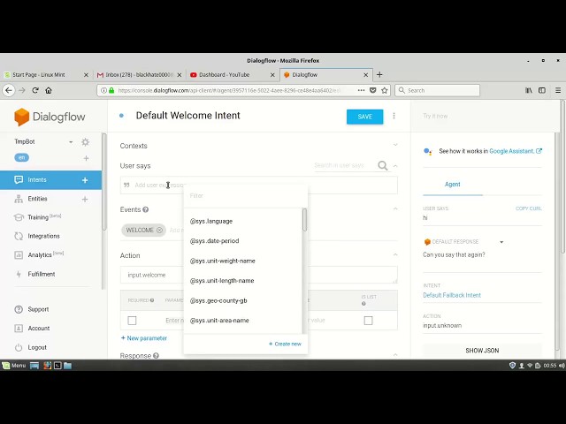 Chat Bot in 3 min !!