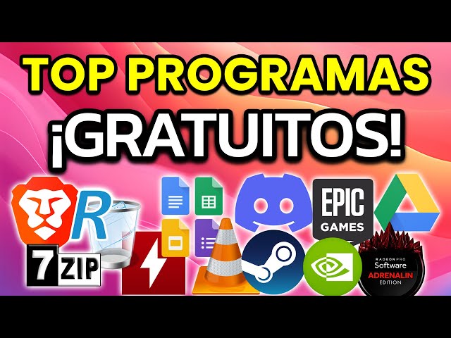 📦 10 Programas GRATIS que DEBES TENER en tu PC (Guía 2026)