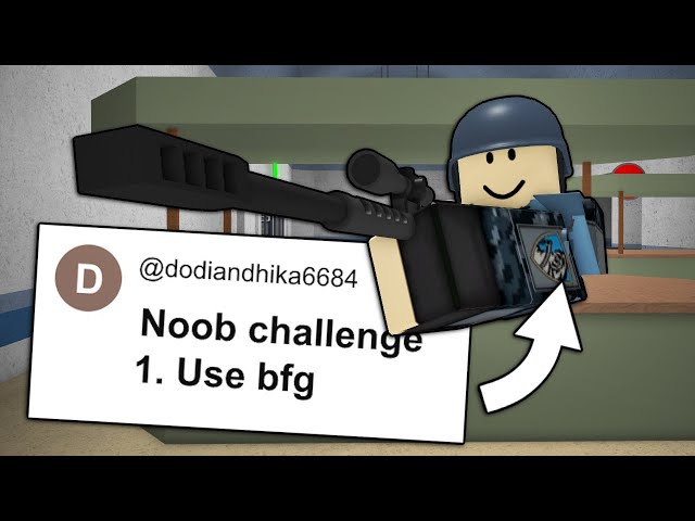 Doing YOUR Challenges in Phantom Forces!