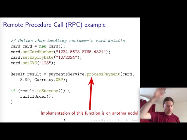 Distributed Systems 1.3: RPC (Remote Procedure Call)