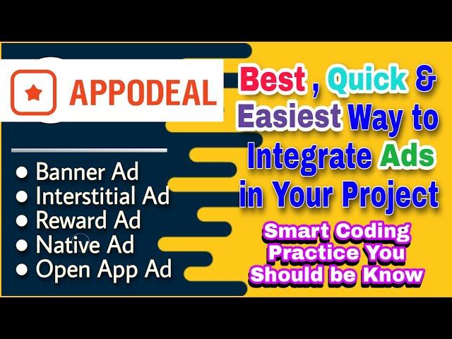 How To Implement Appodeal Ads in Android Studio 2024 | Best, Quick & Easiest Way to Do | MakeEasy