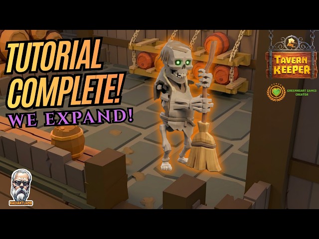 Building a Skeleton-Staffed Tavern! 🍺 Tavern Keeper Expansion