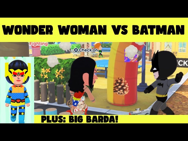 Wonder Woman vs Batman!
