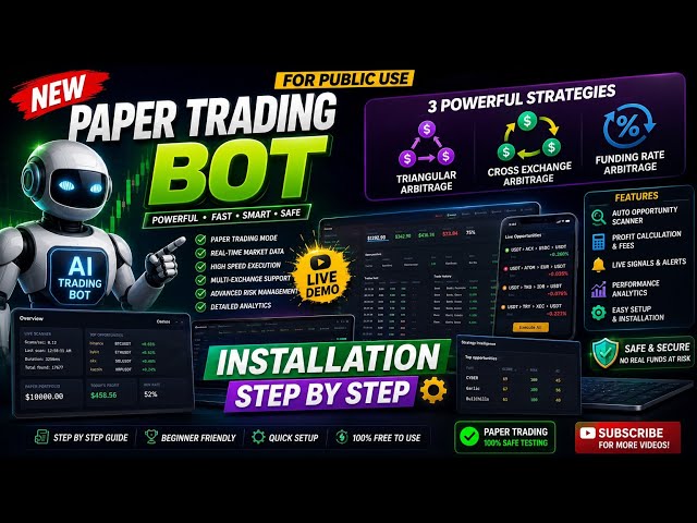 🚀 New Paper Trading Bot for Public Use | Installation Step-by-Step