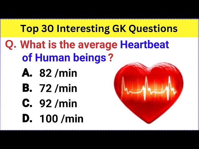 Top 30 Science Gk Question and Answer | Science Gk | General Science | Gk Quiz | GK Question | GK GS