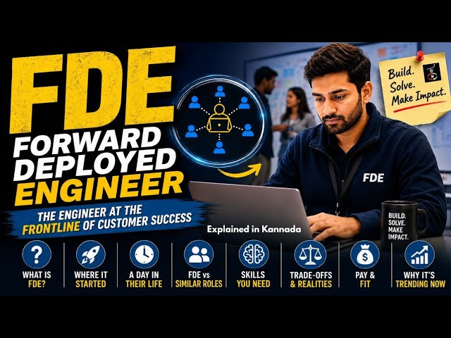 Forward Deployed Engineer FDE | Who and How to become one | Explained in Kannada