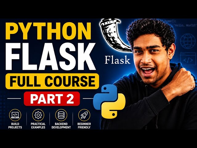 Python Flask Full Course Part 2  in Hindi. 