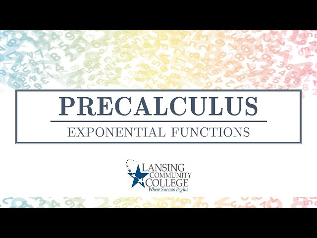 Exponential Functions