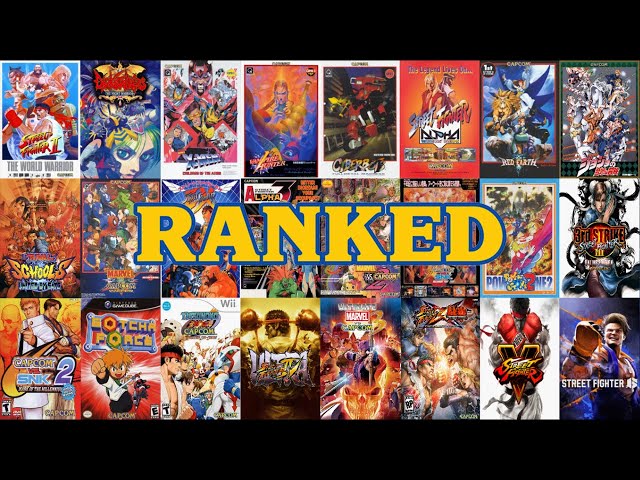 Ranking EVERY Capcom Fighting Game From WORST TO BEST (52 Games Reviewed, Yes Really)