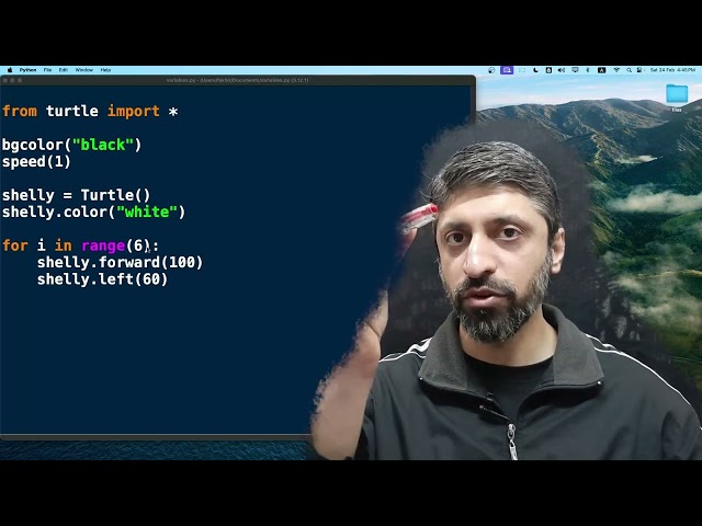 04 - Drawing Basic Shapes using Turtle Graphics | Python | (urdu)