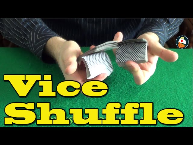 The VICE SHUFFLE - How to Shuffle Cards LIKE A PRO!!! New Card Tricks 2016 Tutorial