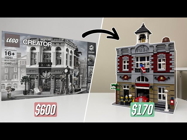How to build RETIRED LEGO Modular Buildings for CHEAP!