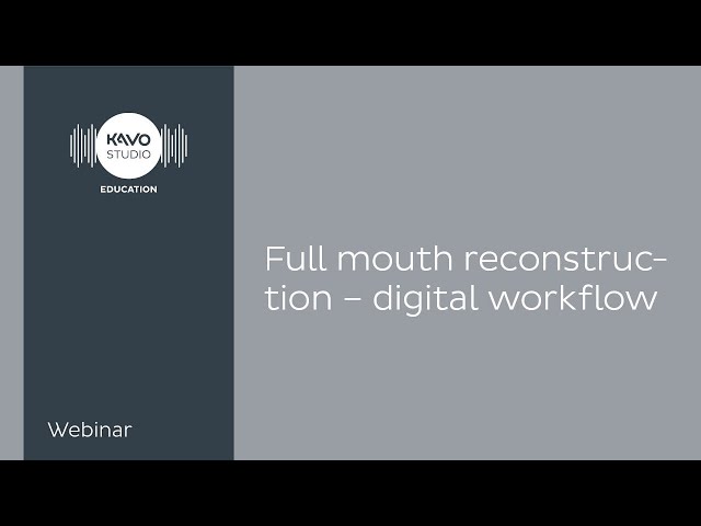 Full mouth reconstruction – digital workflow