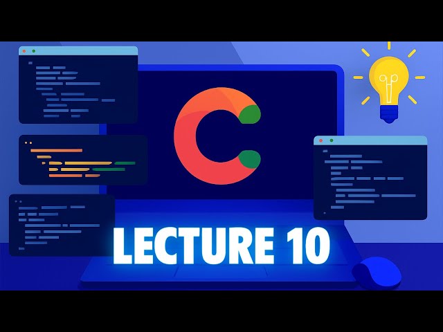 Lec.10 - C Programming (Fundamentals) | Arrays & Strings| Helwan Coders- تعلم اساسيات البرمجة بلغة C
