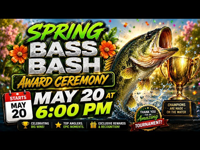 Who Won the Spring Bass Bash? Final Leaderboard & Big Fish Awards