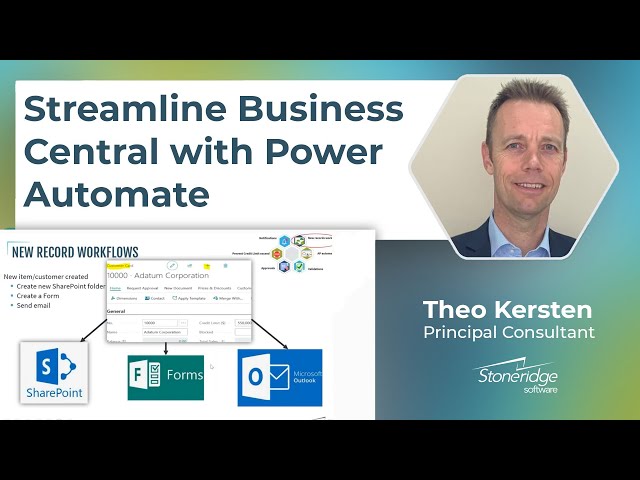 Use Power Automate to Streamline Processes in Dynamics 365 Business Central