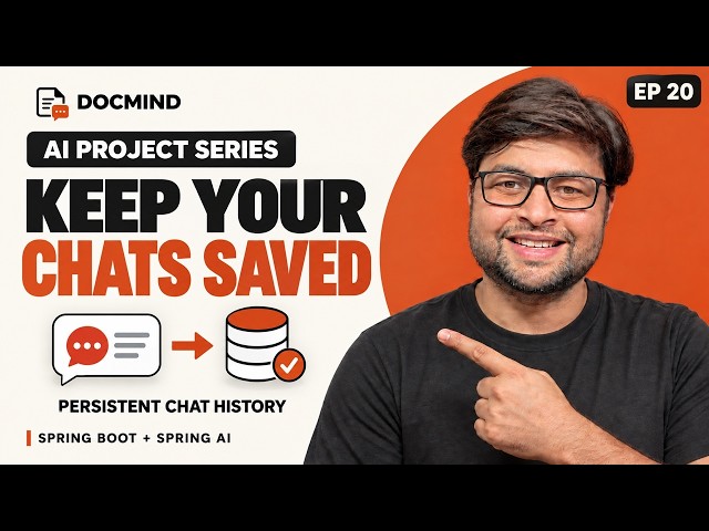 Persist AI Chat History with Spring Boot | DocMind #20
