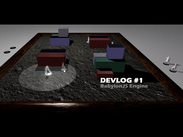 JavaScript Game Devlog #1- A Digital Miniature Wargame with BabylonJS