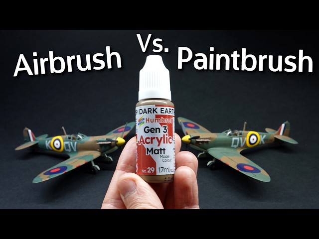 Humbrol's Best Kept SECRET?! New Gen 3 Model Kit Paints Tested! Airbrush Vs Hand Painted Comparison