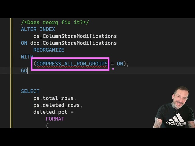 Learn T-SQL With Erik: Columnstore Modifications