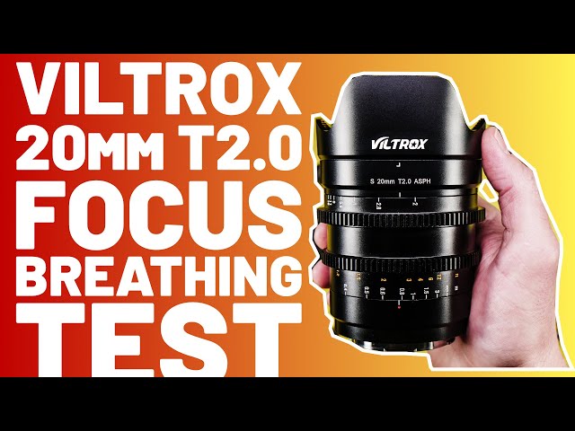 Focus Breathing Test on VILTROX 20mm T2.0 L-Mount Cine Lens