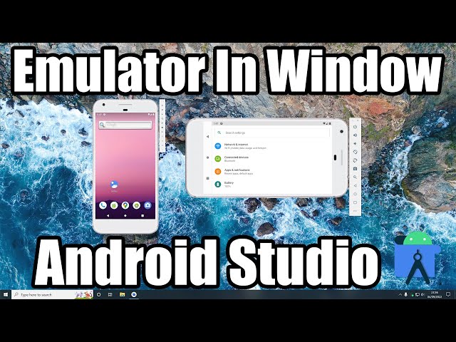 How to separate the Android emulator from Android Studio