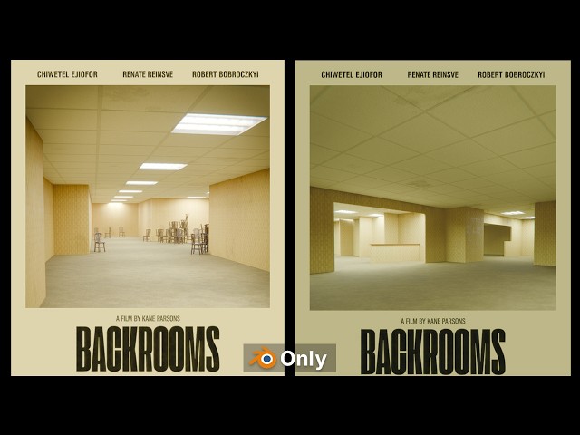 Two Backrooms Posters in 15 Minutes