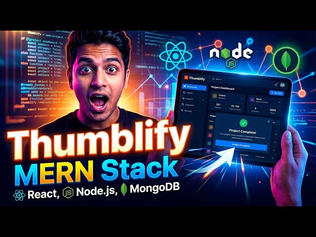 AI Thumbnail Generator - Thumblify Web App Preview..