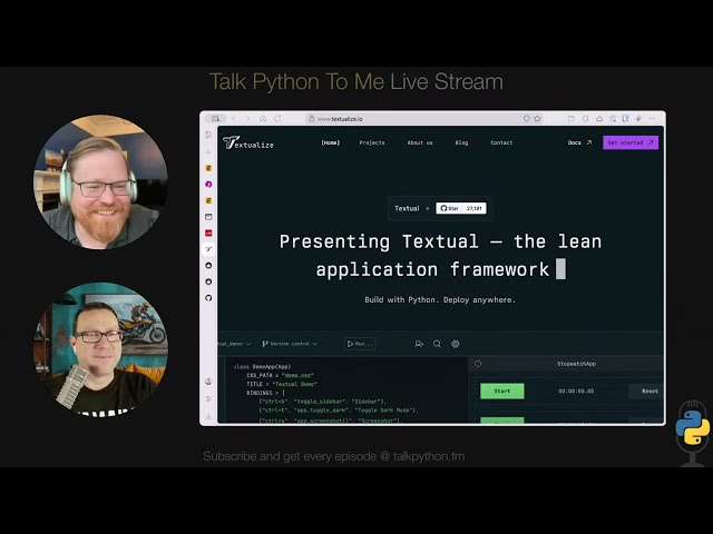 Algorithms for high performance terminal apps - Talk Python to Me Ep. 498