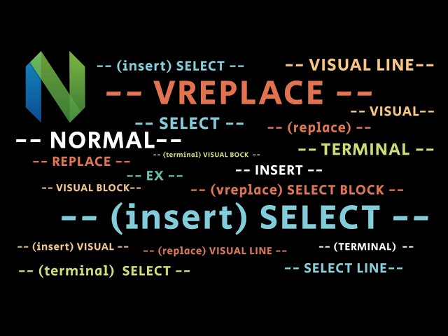 Explaining every vim mode (even the weird ones)