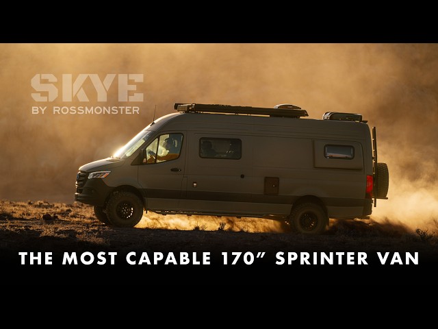 The Most Capable 170" Sprinter Van on the Market