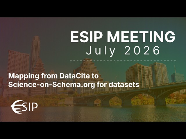 Mapping from DataCite to Science-on-Schema.org for datasets