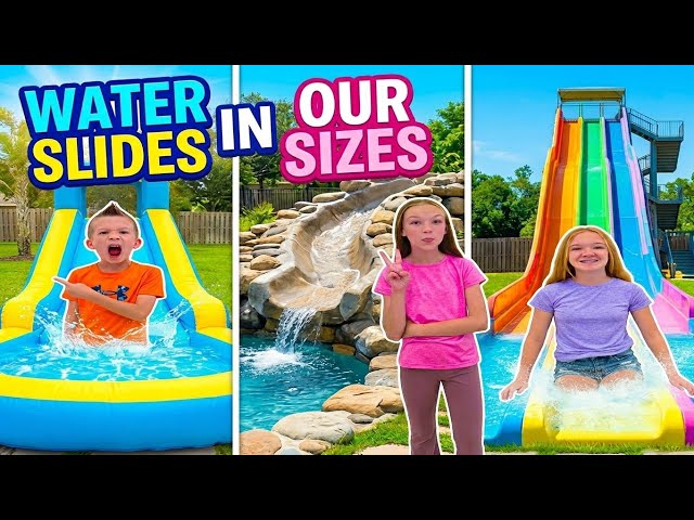 Waterslides In Our Size!!