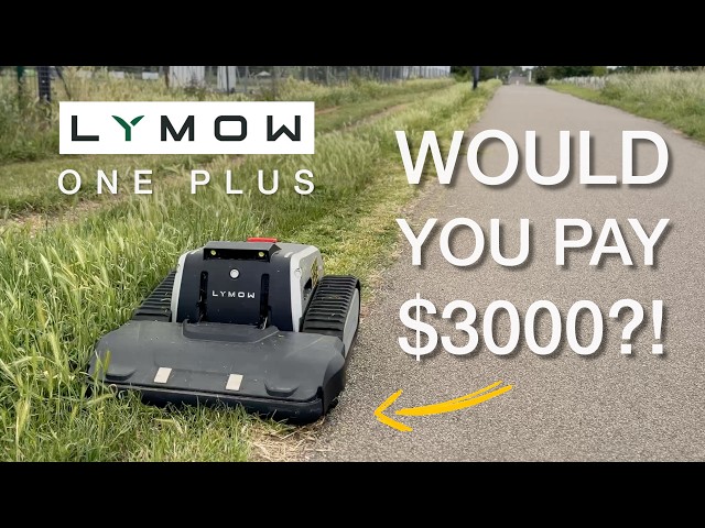 The Best (Or Worst?) Robot Lawnmower | Lymow One Plus In-Depth Review