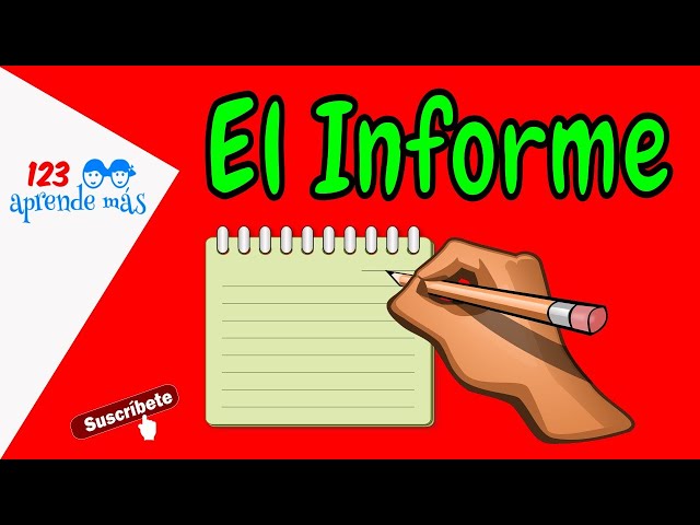 ¿Qué es un informe? Vídeo educativo para niños de primaria