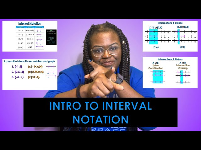 Intro to Interval Notation