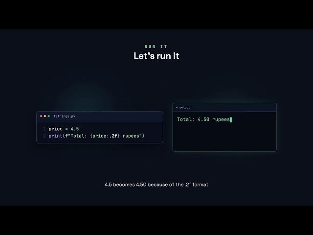 f-strings: Formatting Text - Python for Beginners