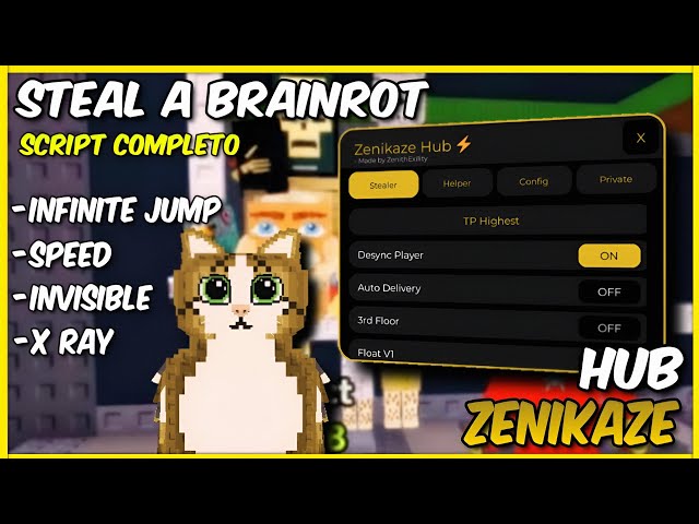 THE BEST COMPLETE STEAL A BRAINROT ROBLOX SCRIPT | DELTA EXECUTOR MOBILE 🔥