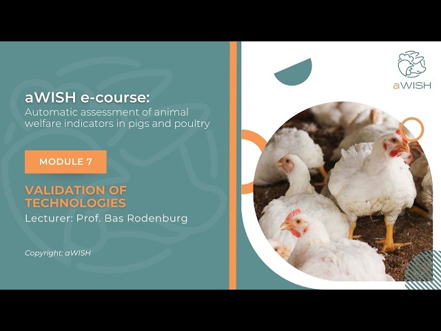 aWISH e-course 7.1: Validation of technologies