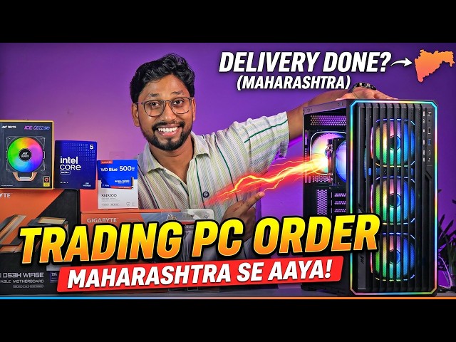 Best Trading PC Build Under 60K | Multi-Monitor Trading Setup for Maharashtra Customer
