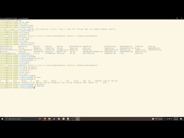 My Competitive Programming Setup