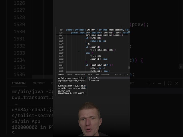 Stream.toList() has Secrets #java #shorts #coding #airhacks
